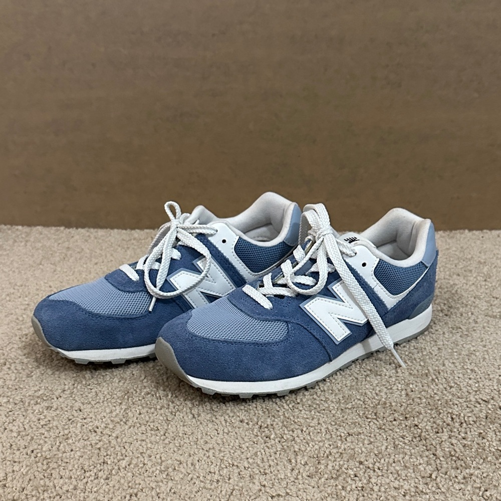 New Balance Sneakers in Blue and White